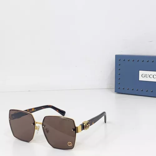 Gucci AAA Quality Sunglasses #1335128 $60.00 USD, Wholesale Replica Gucci AAA Quality Sunglasses