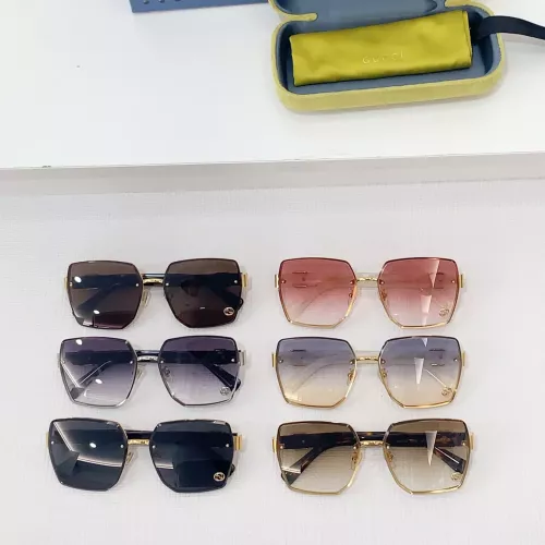 Replica Gucci AAA Quality Sunglasses #1335128 $60.00 USD for Wholesale