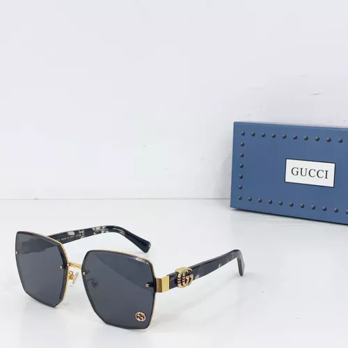 Gucci AAA Quality Sunglasses #1335129 $60.00 USD, Wholesale Replica Gucci AAA Quality Sunglasses