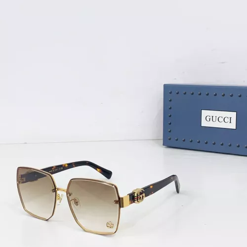 Gucci AAA Quality Sunglasses #1335130 $60.00 USD, Wholesale Replica Gucci AAA Quality Sunglasses