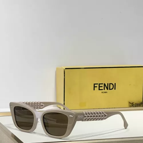 Fendi AAA Quality Sunglasses #1335143 $64.00 USD, Wholesale Replica Fendi AAA Quality Sunglasses