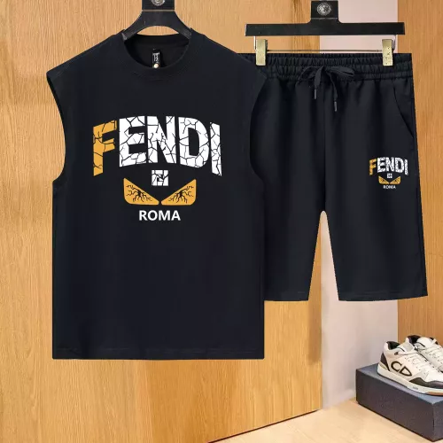 Fendi Tracksuits Sleeveless For Men #1335145 $52.00 USD, Wholesale Replica Fendi Tracksuits