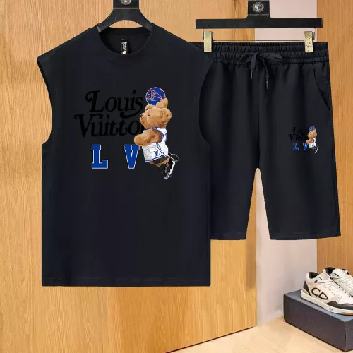 Louis Vuitton LV Tracksuits Sleeveless For Men #1335151 $52.00 USD, Wholesale Replica Louis Vuitton LV Tracksuits