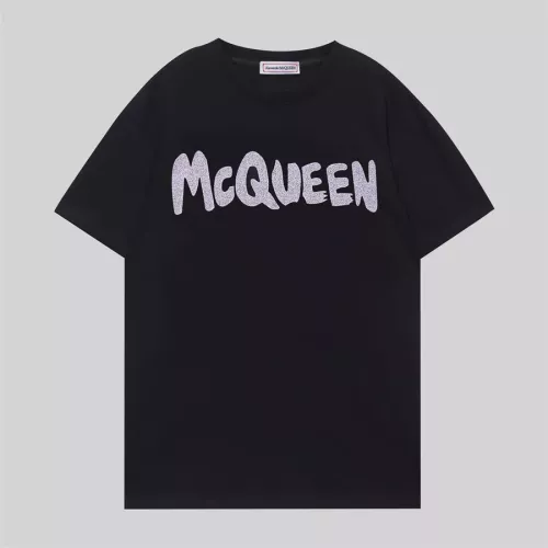 Alexander McQueen T-shirts Short Sleeved For Unisex #1335159 $29.00 USD, Wholesale Replica Alexander McQueen T-shirts