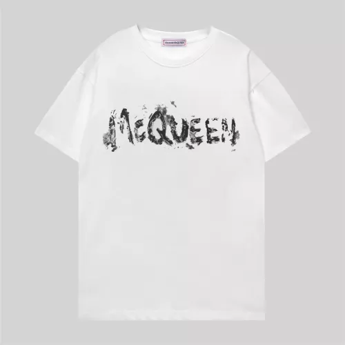 Alexander McQueen T-shirts Short Sleeved For Unisex #1335160 $32.00 USD, Wholesale Replica Alexander McQueen T-shirts