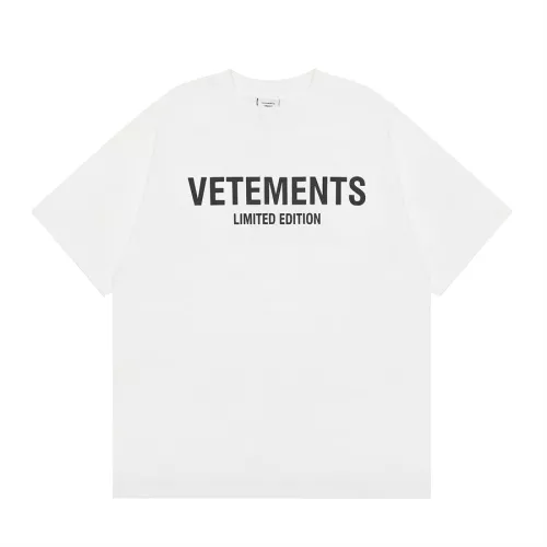 VETEMENTS T-Shirts Short Sleeved For Unisex #1335173 $29.00 USD, Wholesale Replica VETEMENTS T-Shirts