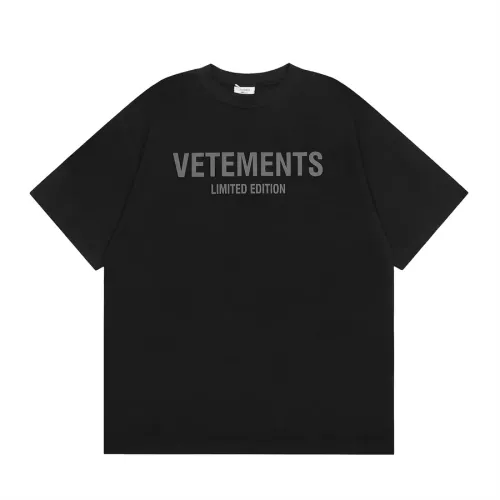 VETEMENTS T-Shirts Short Sleeved For Unisex #1335174 $29.00 USD, Wholesale Replica VETEMENTS T-Shirts