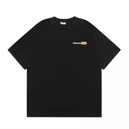 VETEMENTS T-Shirts Short Sleeved For Unisex #1335176 $29.00 USD, Wholesale Replica VETEMENTS T-Shirts