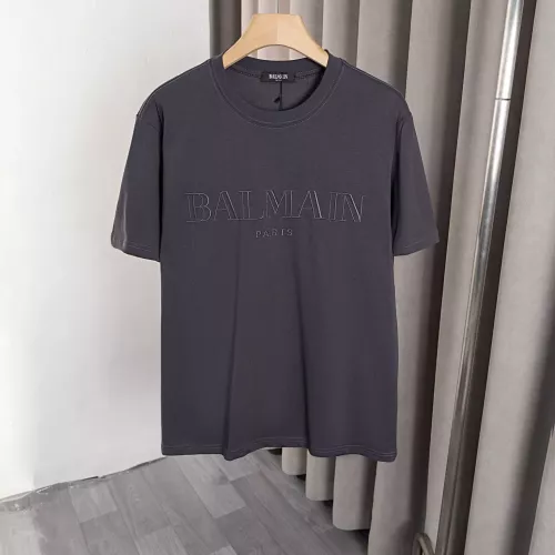 Balmain T-Shirts Short Sleeved For Men #1335189 $32.00 USD, Wholesale Replica Balmain T-Shirts