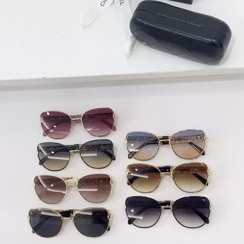 Replica Chanel AAA Quality Sunglasses #1335207 $60.00 USD for Wholesale