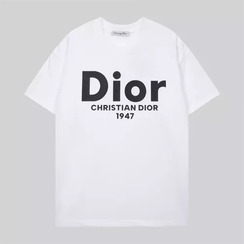 Christian Dior T-Shirts Short Sleeved For Unisex #1335259 $32.00 USD, Wholesale Replica Christian Dior T-Shirts