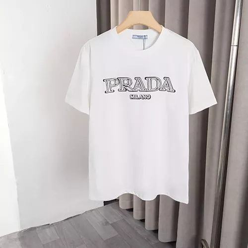 Prada T-Shirts Short Sleeved For Men #1335301 $32.00 USD, Wholesale Replica Prada T-Shirts