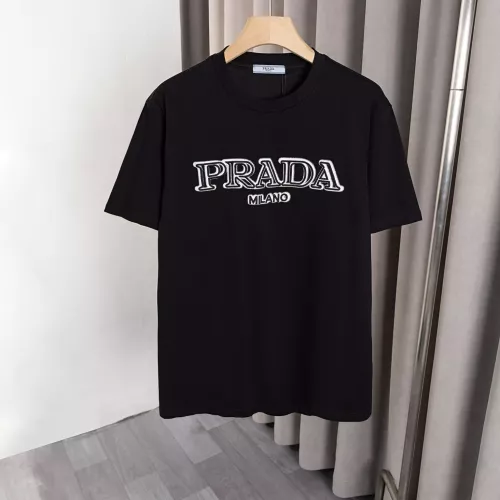 Prada T-Shirts Short Sleeved For Men #1335302 $32.00 USD, Wholesale Replica Prada T-Shirts