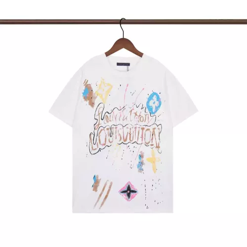 Louis Vuitton LV T-Shirts Short Sleeved For Unisex #1335343 $32.00 USD, Wholesale Replica Louis Vuitton LV T-Shirts