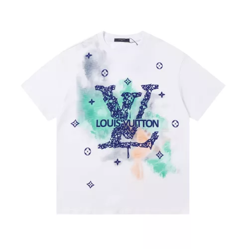 Louis Vuitton LV T-Shirts Short Sleeved For Unisex #1335352 $34.00 USD, Wholesale Replica Louis Vuitton LV T-Shirts