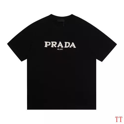 Prada T-Shirts Short Sleeved For Unisex #1335387 $39.00 USD, Wholesale Replica Prada T-Shirts