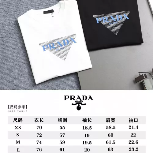 Replica Prada T-Shirts Short Sleeved For Unisex #1335444 $39.00 USD for Wholesale
