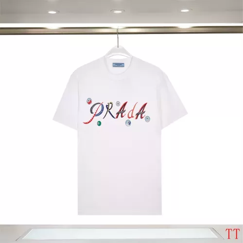 Prada T-Shirts Short Sleeved For Unisex #1335449 $29.00 USD, Wholesale Replica Prada T-Shirts