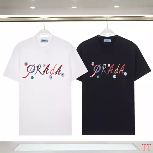Replica Prada T-Shirts Short Sleeved For Unisex #1335449 $29.00 USD for Wholesale