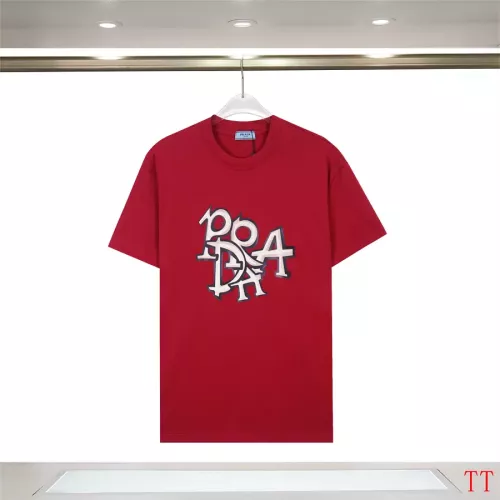 Prada T-Shirts Short Sleeved For Unisex #1335452 $32.00 USD, Wholesale Replica Prada T-Shirts