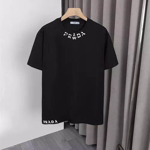 Prada T-Shirts Short Sleeved For Men #1335455 $34.00 USD, Wholesale Replica Prada T-Shirts