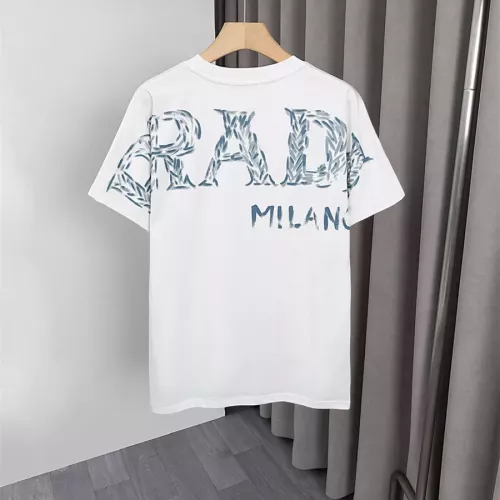Prada T-Shirts Short Sleeved For Men #1335456 $34.00 USD, Wholesale Replica Prada T-Shirts