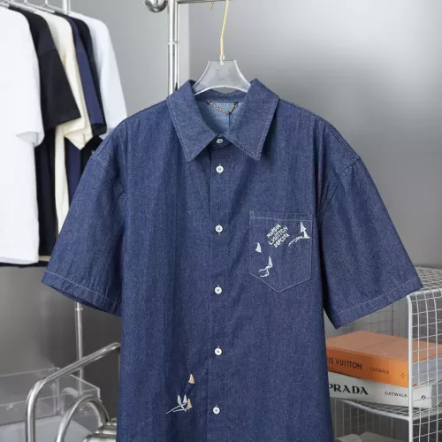 Louis Vuitton LV Shirts Short Sleeved For Unisex #1335541 $72.00 USD, Wholesale Replica Louis Vuitton LV Shirts