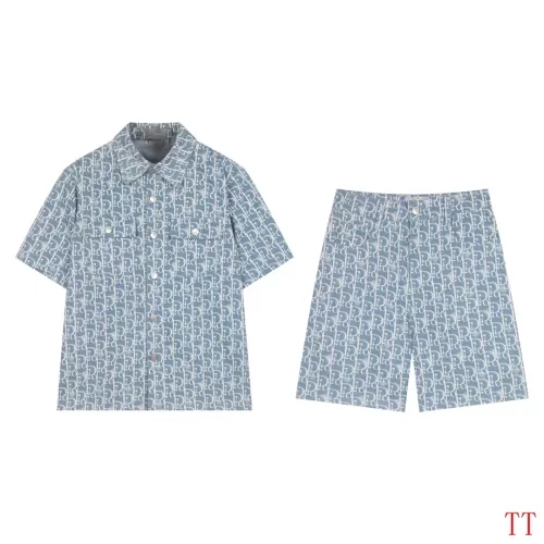 Christian Dior Tracksuits Short Sleeved For Unisex #1335674 $98.00 USD, Wholesale Replica Christian Dior Tracksuits