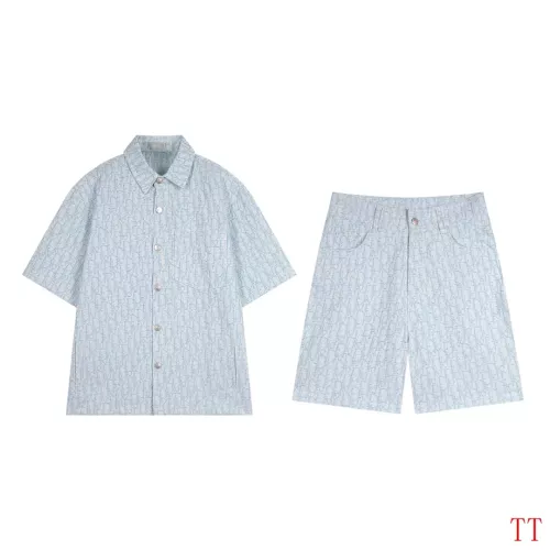 Christian Dior Tracksuits Short Sleeved For Unisex #1335675 $102.00 USD, Wholesale Replica Christian Dior Tracksuits