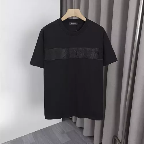 Balmain T-Shirts Short Sleeved For Men #1335682 $36.00 USD, Wholesale Replica Balmain T-Shirts