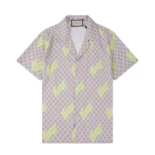 Gucci Shirts Short Sleeved For Men #1335710 $36.00 USD, Wholesale Replica Gucci Shirts