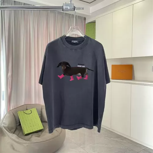 Balenciaga T-Shirts Short Sleeved For Unisex #1335729 $45.00 USD, Wholesale Replica Balenciaga T-Shirts