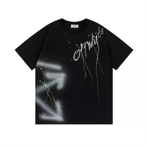 Off-White T-Shirts Short Sleeved For Unisex #1335760 $34.00 USD, Wholesale Replica Off-White T-Shirts