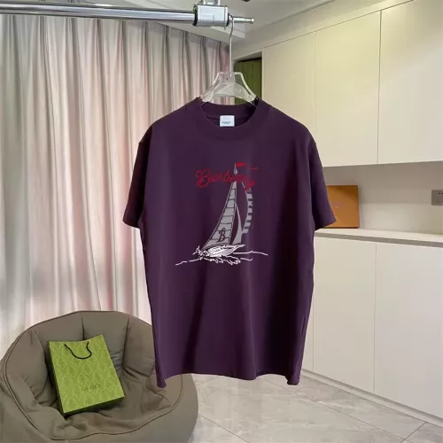 Burberry T-Shirts Short Sleeved For Unisex #1335763 $42.00 USD, Wholesale Replica Burberry T-Shirts