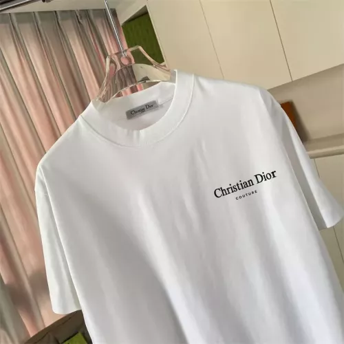 Replica Christian Dior T-Shirts Short Sleeved For Unisex #1335765 $42.00 USD for Wholesale