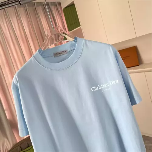 Replica Christian Dior T-Shirts Short Sleeved For Unisex #1335766 $42.00 USD for Wholesale