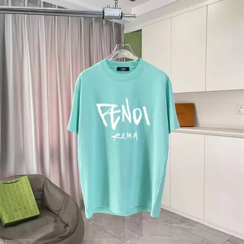 Fendi T-Shirts Short Sleeved For Unisex #1335773 $42.00 USD, Wholesale Replica Fendi T-Shirts