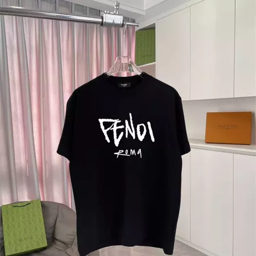 Fendi T-Shirts Short Sleeved For Unisex #1335774 $42.00 USD, Wholesale Replica Fendi T-Shirts