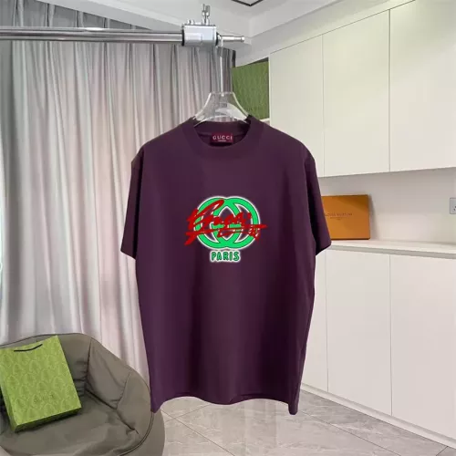 Gucci T-Shirts Short Sleeved For Unisex #1335777 $42.00 USD, Wholesale Replica Gucci T-Shirts