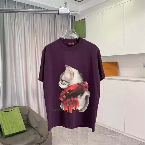 Gucci T-Shirts Short Sleeved For Unisex #1335785 $42.00 USD, Wholesale Replica Gucci T-Shirts