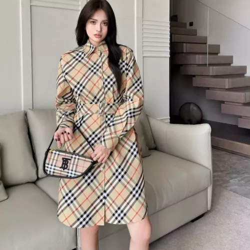 Burberry Dresses Long Sleeved For Women #1335830 $85.00 USD, Wholesale Replica Burberry Dresses