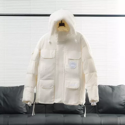 Canada Goose Down Feather Coat Long Sleeved For Men #1335894 $225.00 USD, Wholesale Replica Canada Goose Down Feather Coat