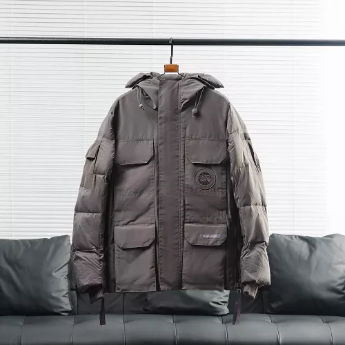 Canada Goose Down Feather Coat Long Sleeved For Men #1335896 $225.00 USD, Wholesale Replica Canada Goose Down Feather Coat