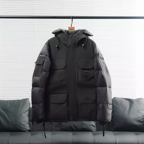 Canada Goose Down Feather Coat Long Sleeved For Men #1335897 $225.00 USD, Wholesale Replica Canada Goose Down Feather Coat