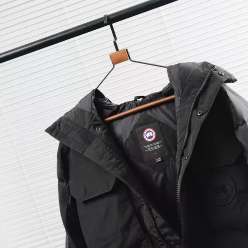 Replica Canada Goose Down Feather Coat Long Sleeved For Men #1335897 $225.00 USD for Wholesale