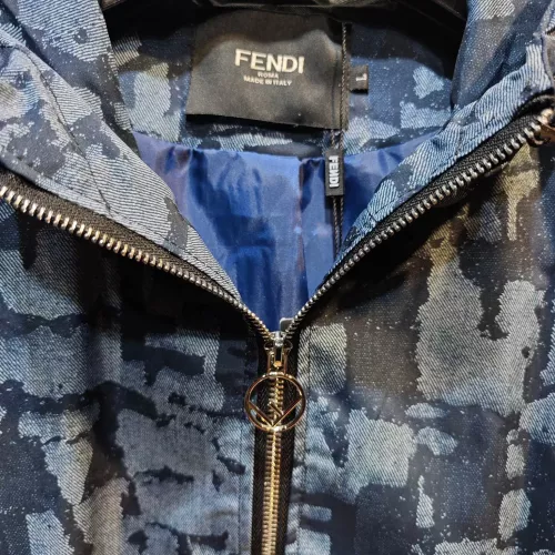 Replica Fendi Jackets Long Sleeved For Men #1335901 $72.00 USD for Wholesale