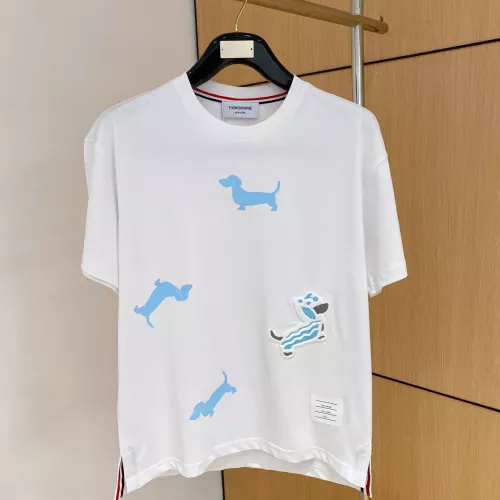 Thom Browne TB T-Shirts Short Sleeved For Men #1335914 $85.00 USD, Wholesale Replica Thom Browne TB T-Shirts