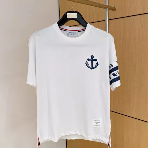 Thom Browne TB T-Shirts Short Sleeved For Men #1335919 $85.00 USD, Wholesale Replica Thom Browne TB T-Shirts