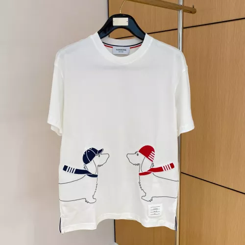 Thom Browne TB T-Shirts Short Sleeved For Men #1335923 $85.00 USD, Wholesale Replica Thom Browne TB T-Shirts