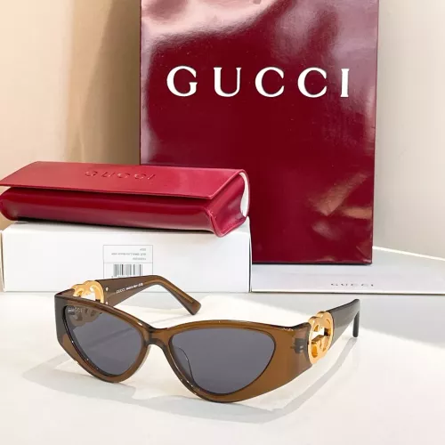 Gucci AAA Quality Sunglasses #1335927 $64.00 USD, Wholesale Replica Gucci AAA Quality Sunglasses